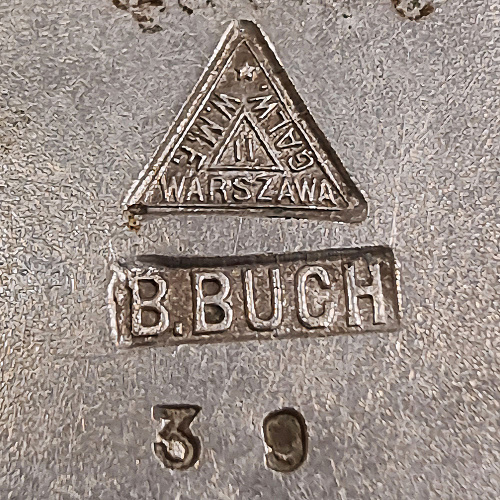 Подстаканник № 39 - B. BUCH  W.M.F.  WARSZAWA